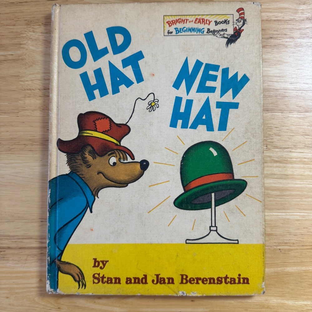 Old Hat New Hat‎ The Berenstain Bears Bright and Early Book 1970
